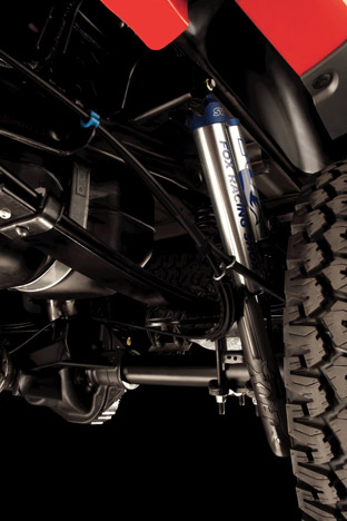 2011 Ford F150 SVT Raptor SuperCrew suspension