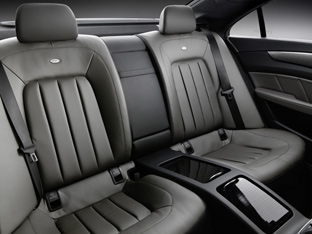 2012 Mercedes-Benz CLS rear seats