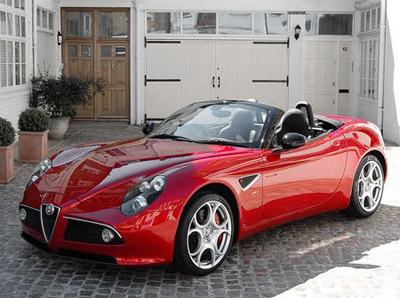 Alfa Romeo on Alfa Romeo 8c Spyder Sports Car