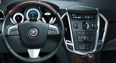 Cadillac SRX steering wheel