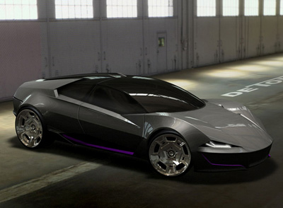 De Tomaso Ghepardo concept car