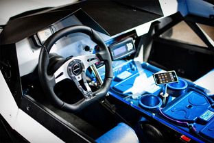 Epic EV Torq interior