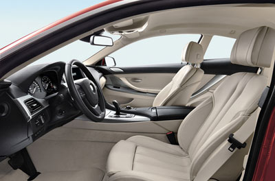 2012 BMW 650i Coupe interior