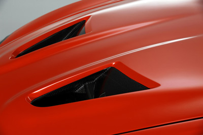 Aston Martin V12 Zagato hood