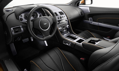 Aston Martin Virage interior
