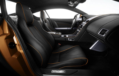 Aston Martin Virage interior