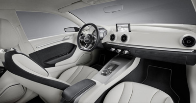 Audi A3 'Notchback Saloon' concept interior