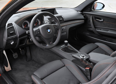 BMW 1 Series M Coupe interior