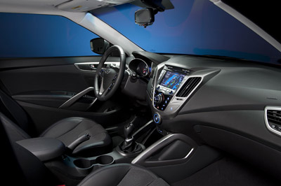 Hyundai Veloster interior