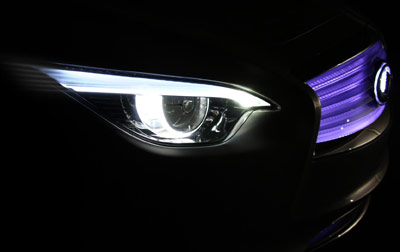 Infiniti Etherea headlights