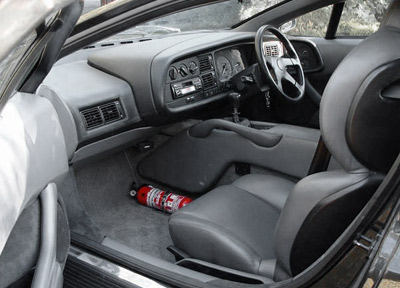 Jaguar XJ220 interior