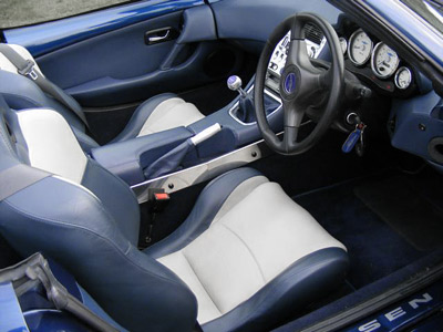 Jensen SV8 interior