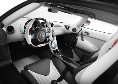 Koenigsegg Agera R interior