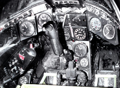 McDonnell XF-85 Goblin cockpit