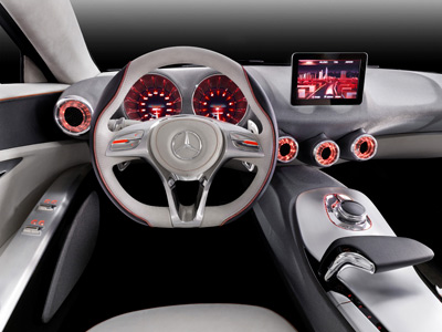 Mercedes-Benz Concept A-Class interior