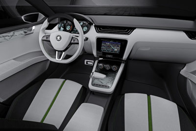 Skoda VisionD interior