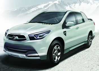 SsangYong SUT 1 Concept to debut at 2011 Geneva Motor Show