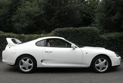 Toyota Supra Twin Turbo side view