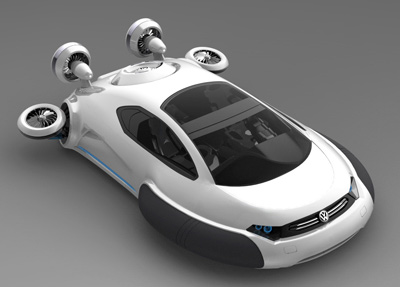 Volkswagen Aqua hovercraft concept