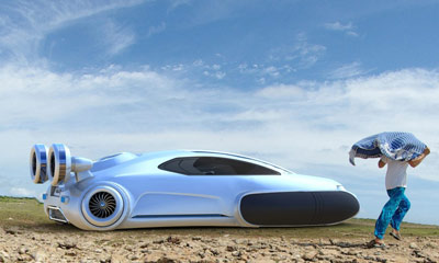 Volkswagen Aqua hovercraft concept