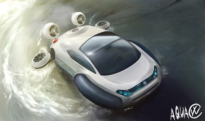 Volkswagen Aqua hovercraft concept