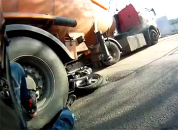bicycle helmet jpg on This video, filmed in Russia by a very lucky biker, shows what happens ...