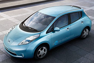 Nissan Leaf electric car