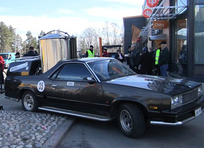 Wood powered El Camino