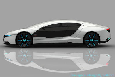 Audi A9 concept car