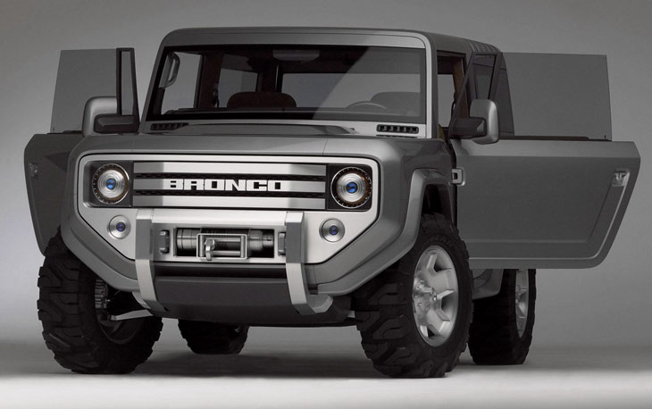 Ford Bronco concept SUV