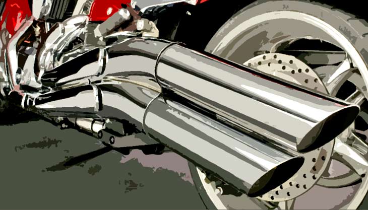 motorcycle exhaust