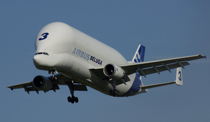 Airbus Beluga transport aircraft