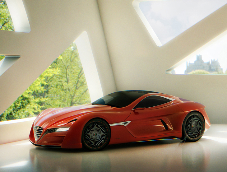 Alfa Romeo 12C GTS Concept