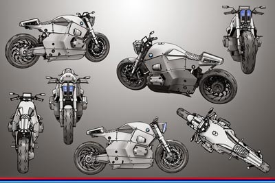 BMW Urban Racer Concept Motorcycle