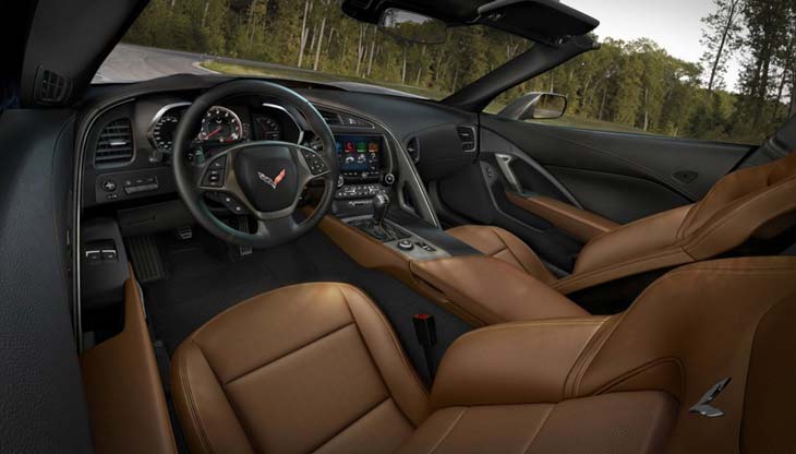 Chevrolet Corvette Stingray interior