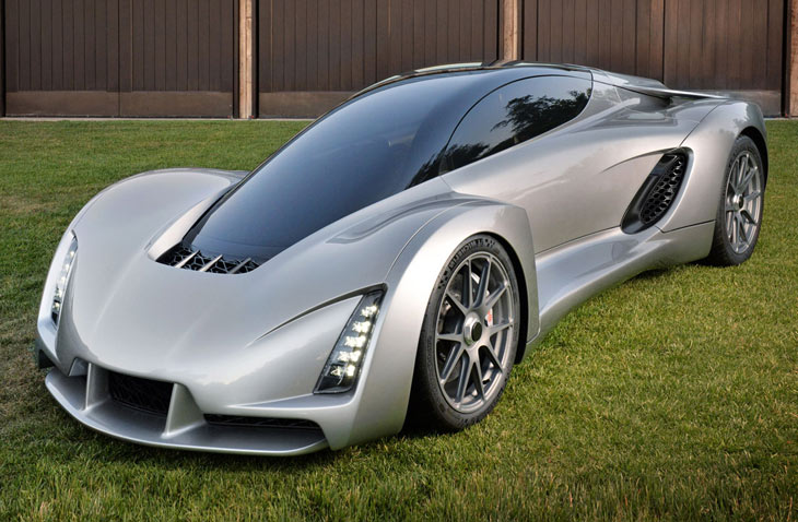 Divergent Blade 3D printed car