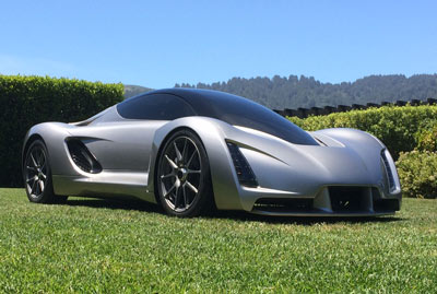 Divergent Blade 3D printed car