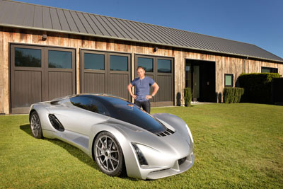 Divergent Blade 3D printed car