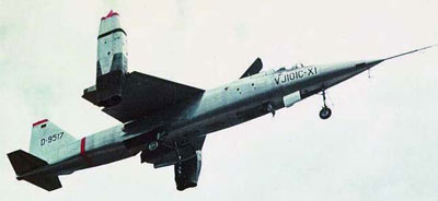 EWR VJ 101C supersonic VTOL aircraft