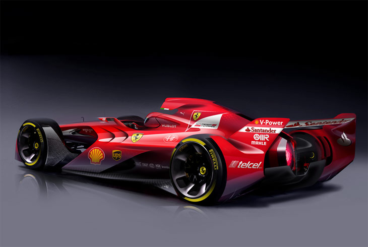 Ferrari Future F1 car
