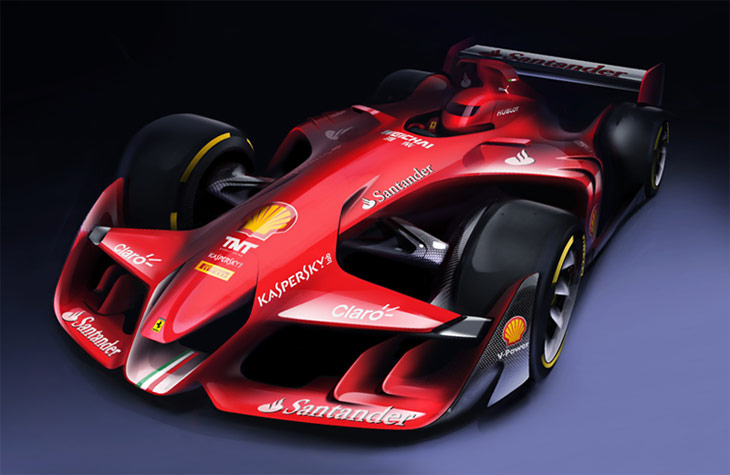 Ferrari Future F1 car