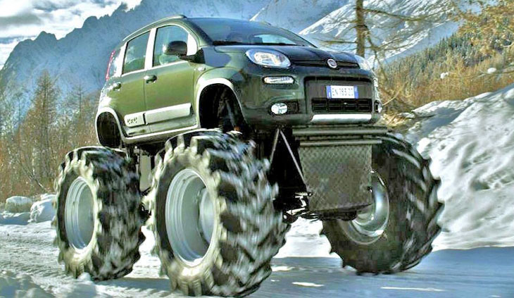 Fiat Panda 4x4 Monster Truck