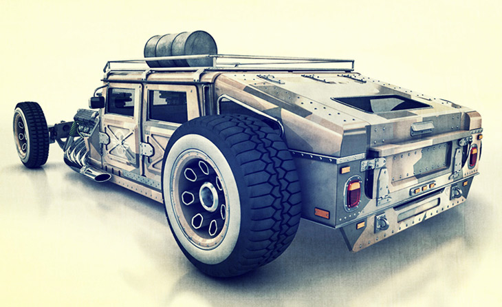 HummRod Humvee Hot Rod