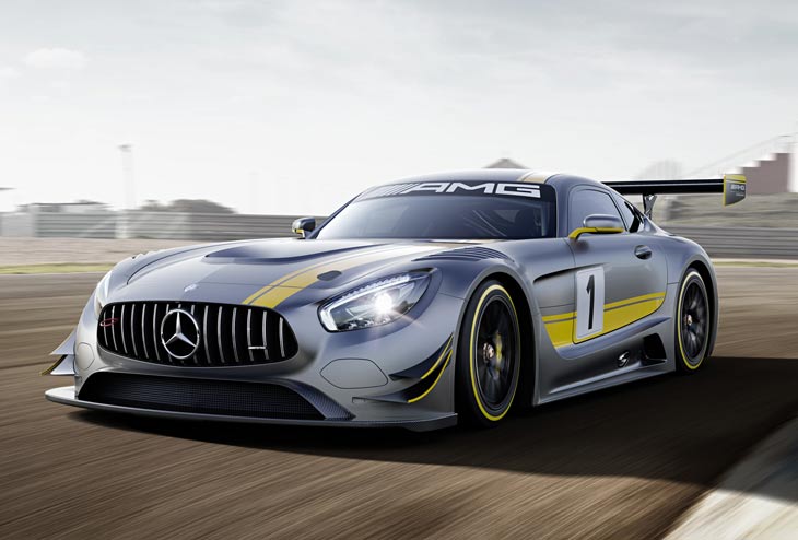 Mercedes-AMG GT3 race car