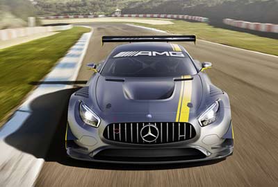 Mercedes-AMG GT3 race car