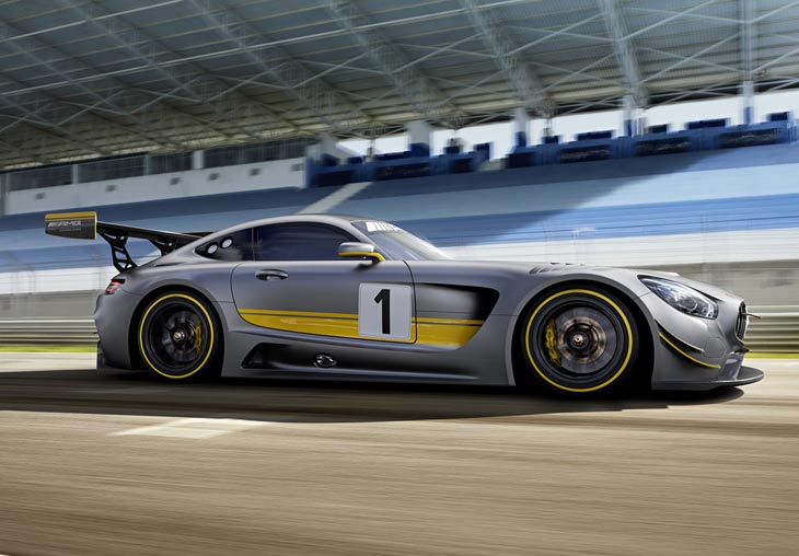 Mercedes-AMG GT3 race car