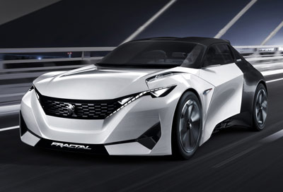 Peugeot Fractal concept car