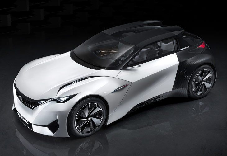 Peugeot Fractal concept car