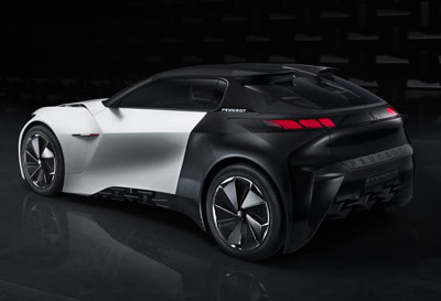 Peugeot Fractal concept car
