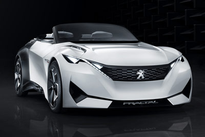 Peugeot Fractal concept car